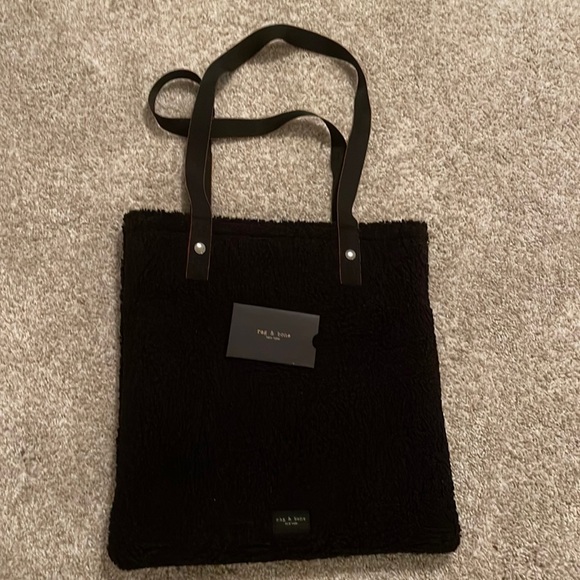 Rag & Bone Addison Sherpa tote - Picture 2 of 6